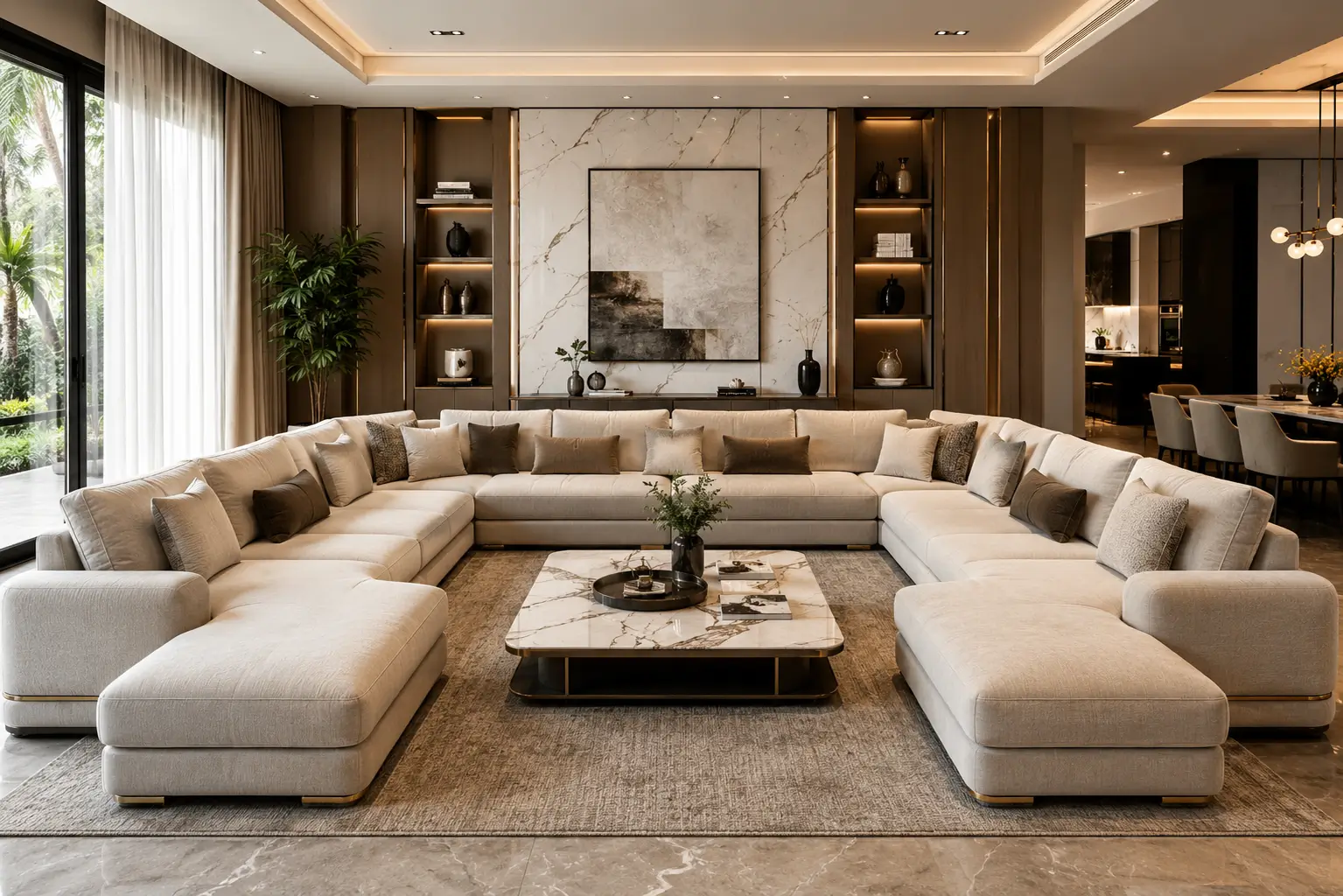 U Shape Sofas Dubai