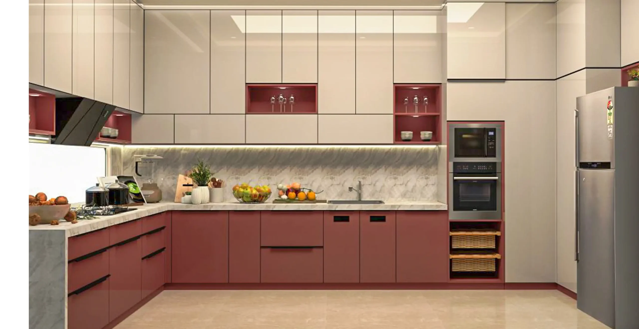 Custom Modular Kitchen Dubai