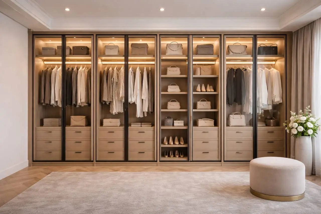 Custom Wardrobe Installation Dubai