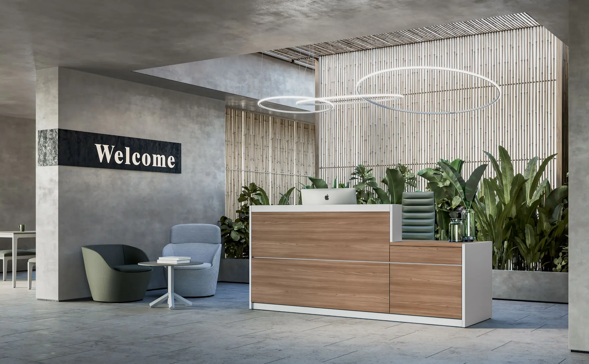 Custom Reception Counters Dubai