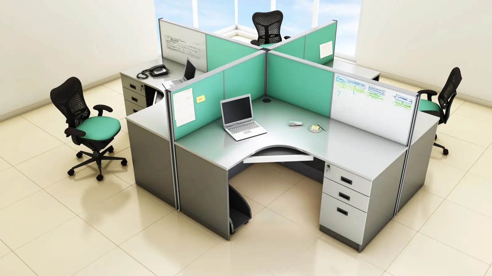 Modular Workstations Dubai