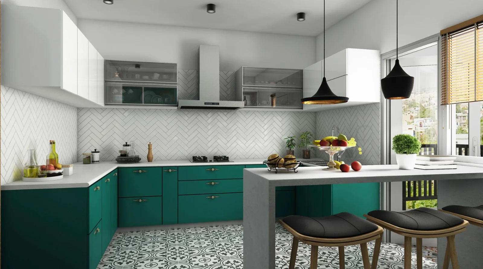 Modern Modular Kitchen Dubai