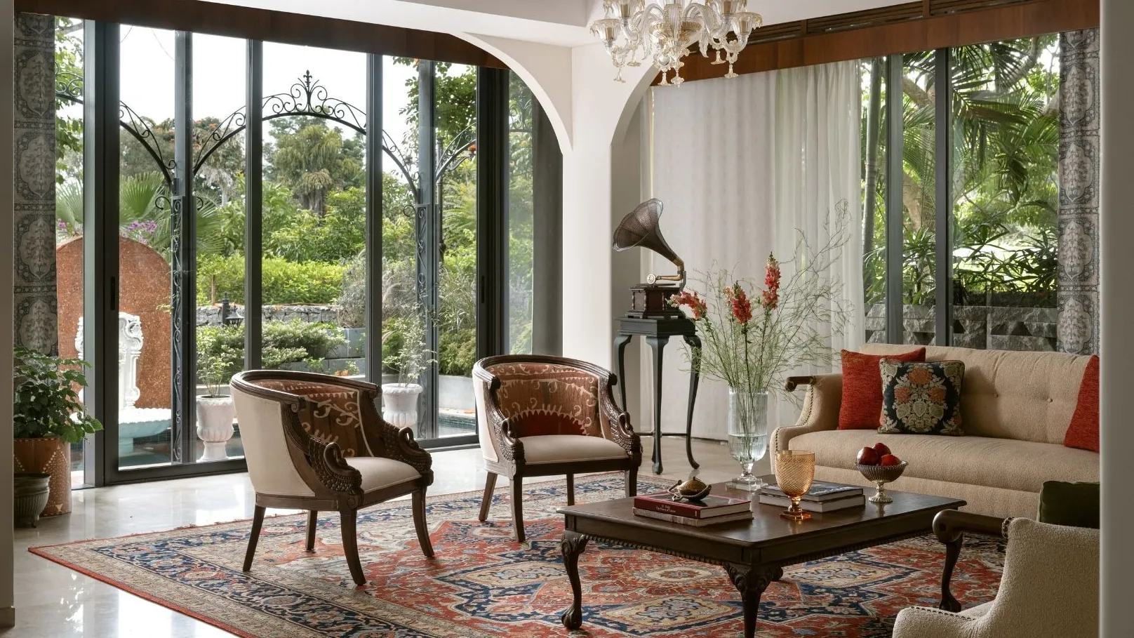 Villa furniture Dubai hero background showing premium villa interior fit-out