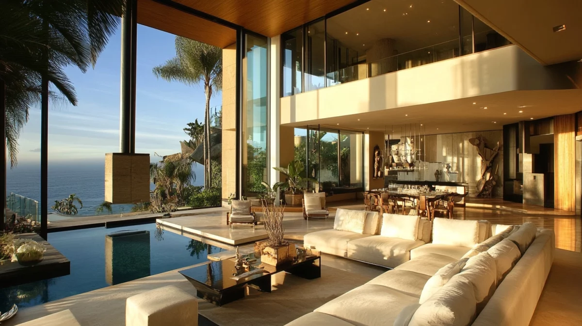 Premium villa furniture installed across a Dubai villa by Risala Furniture