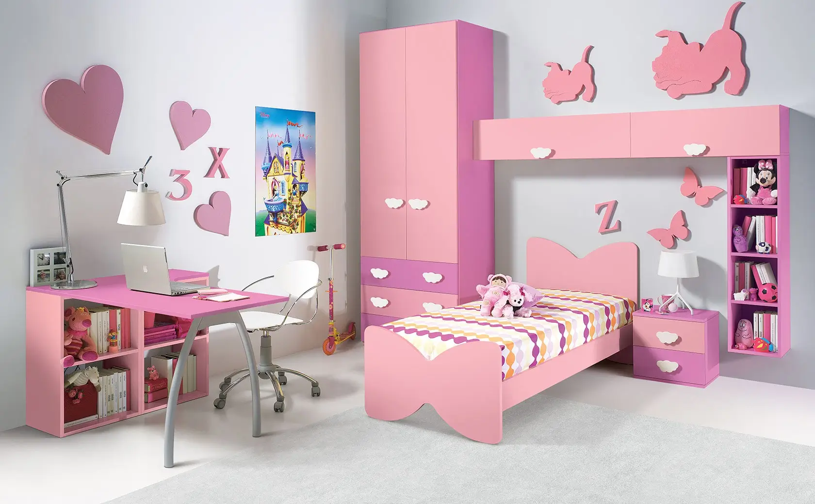 Kids furniture installation in progress — Risala Furniture team Dubai