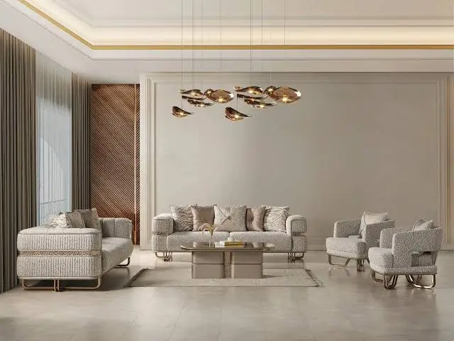 Luxury furniture installation in progress — Risala Furniture team Dubai