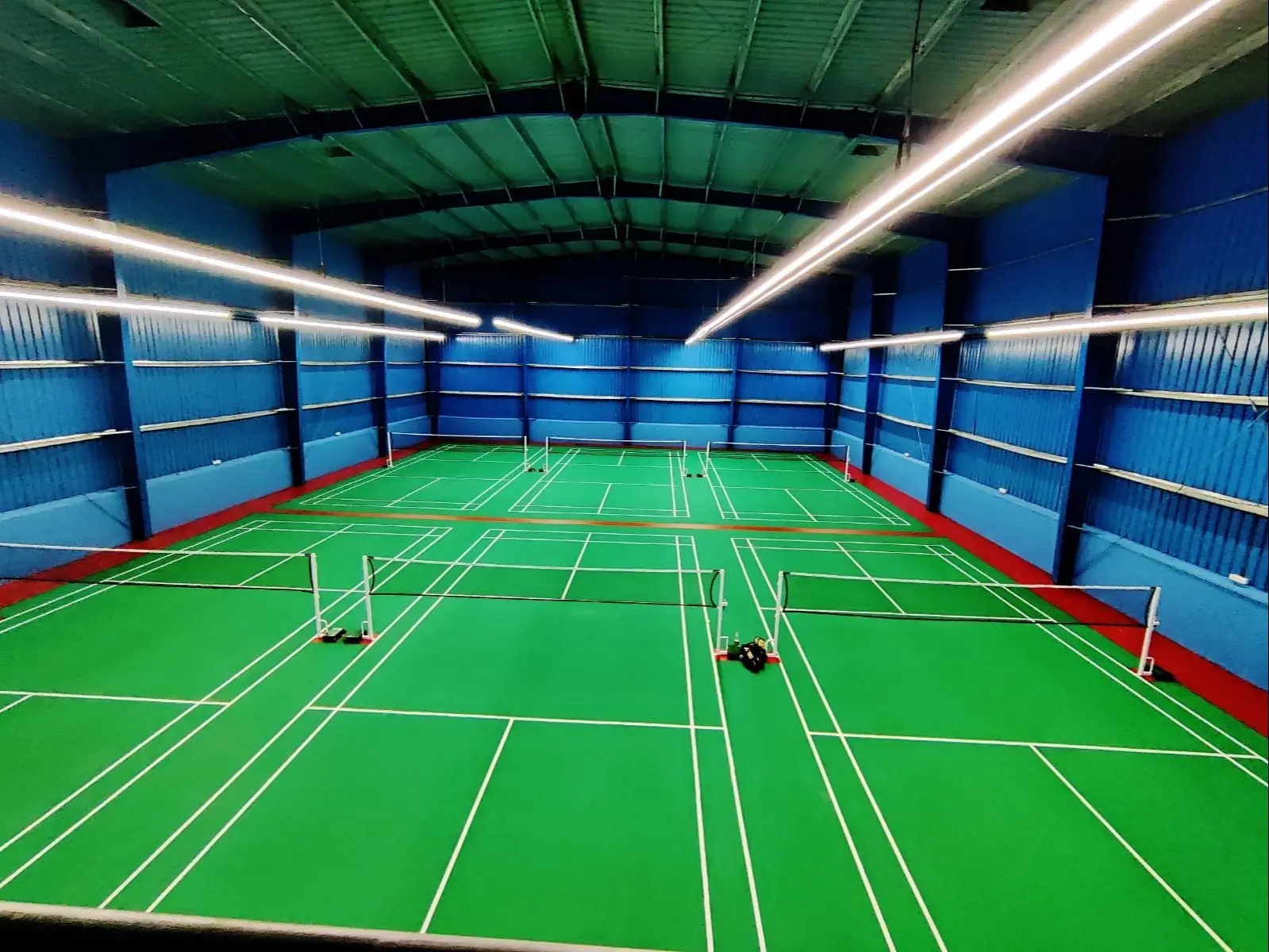 Badminton court sports flooring Dubai