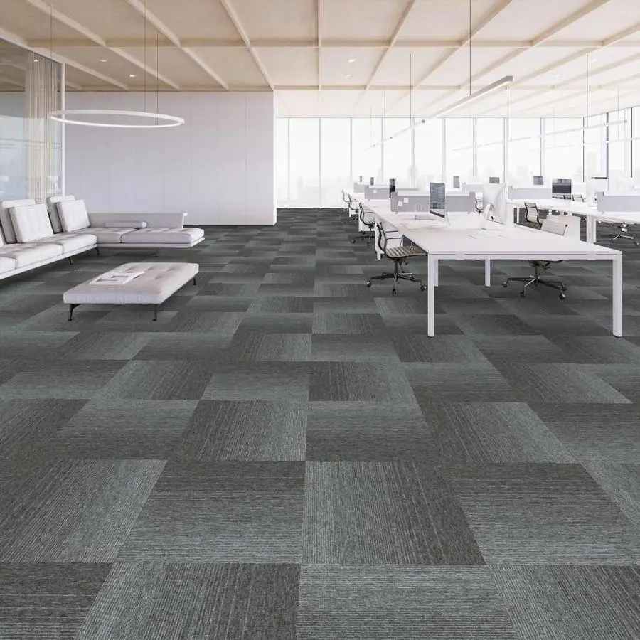 Contemporary patterned office carpet Dubai