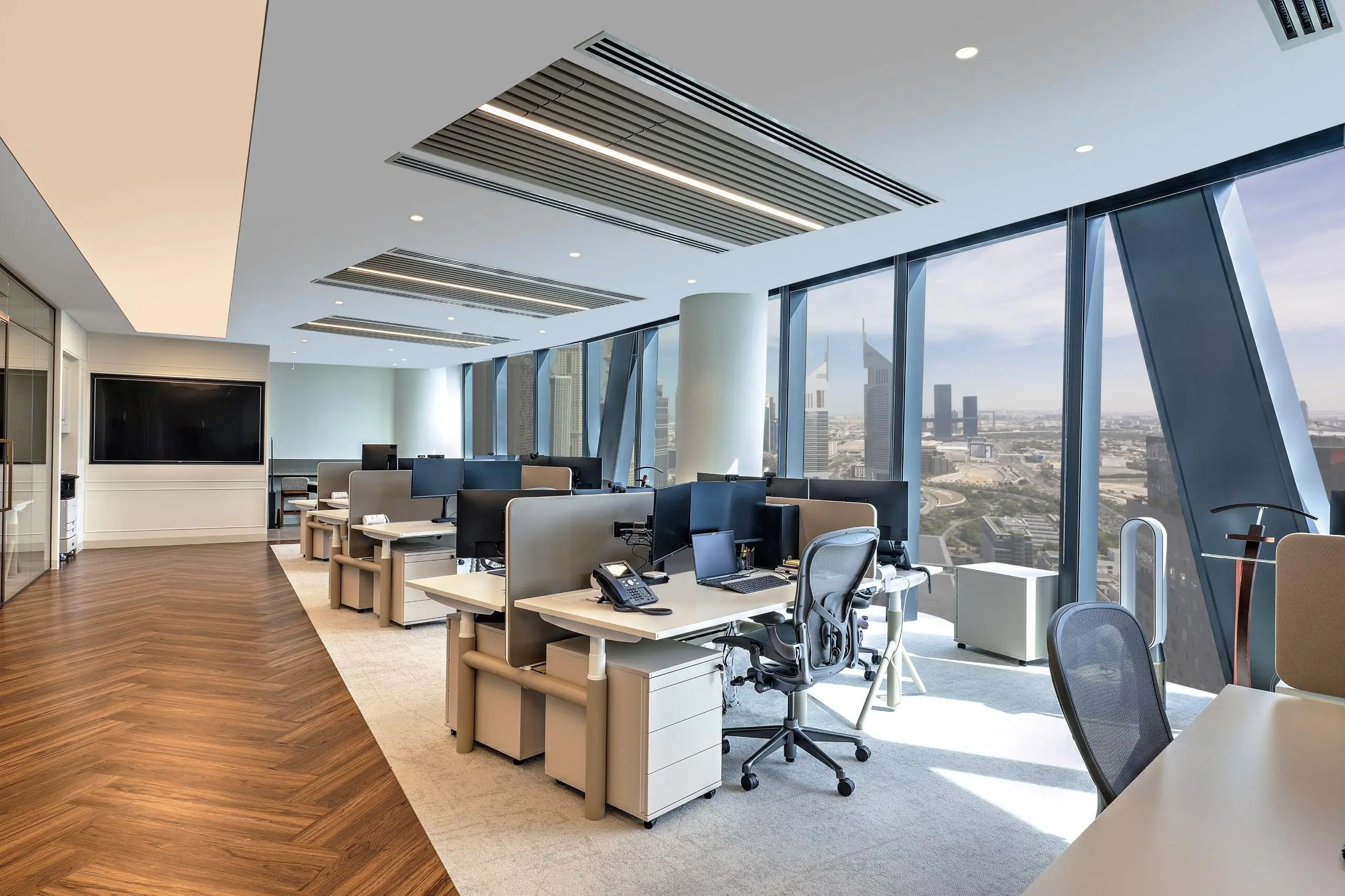 Completed office flooring project 2