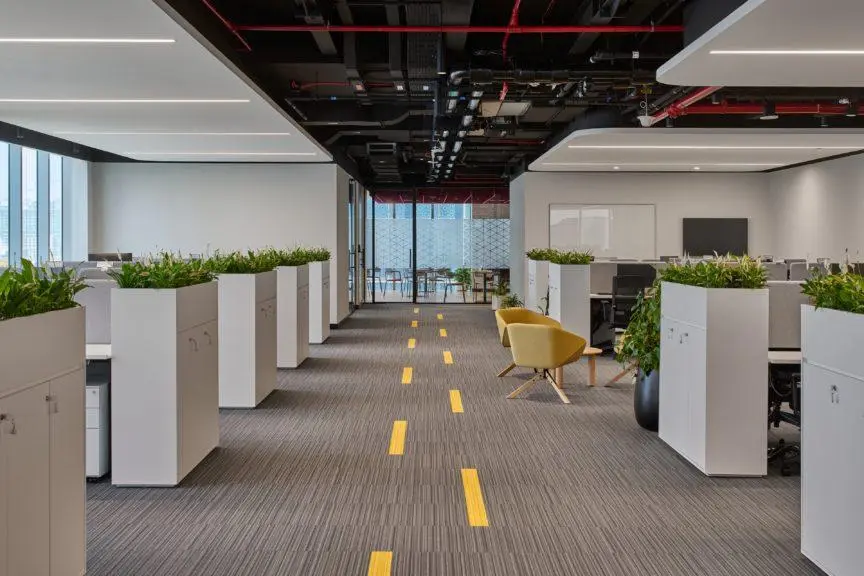 Completed office flooring project 3