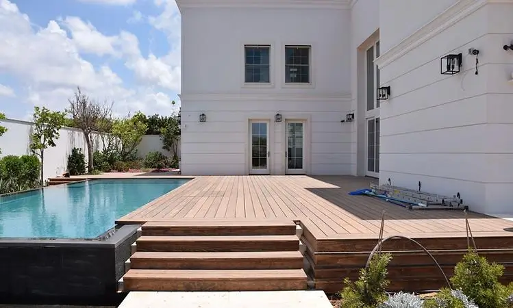 Commercial hotel pool decking UAE
