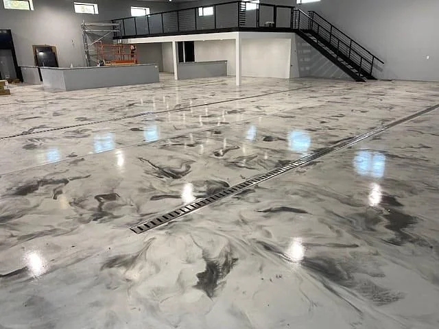 Completed epoxy flooring project 3