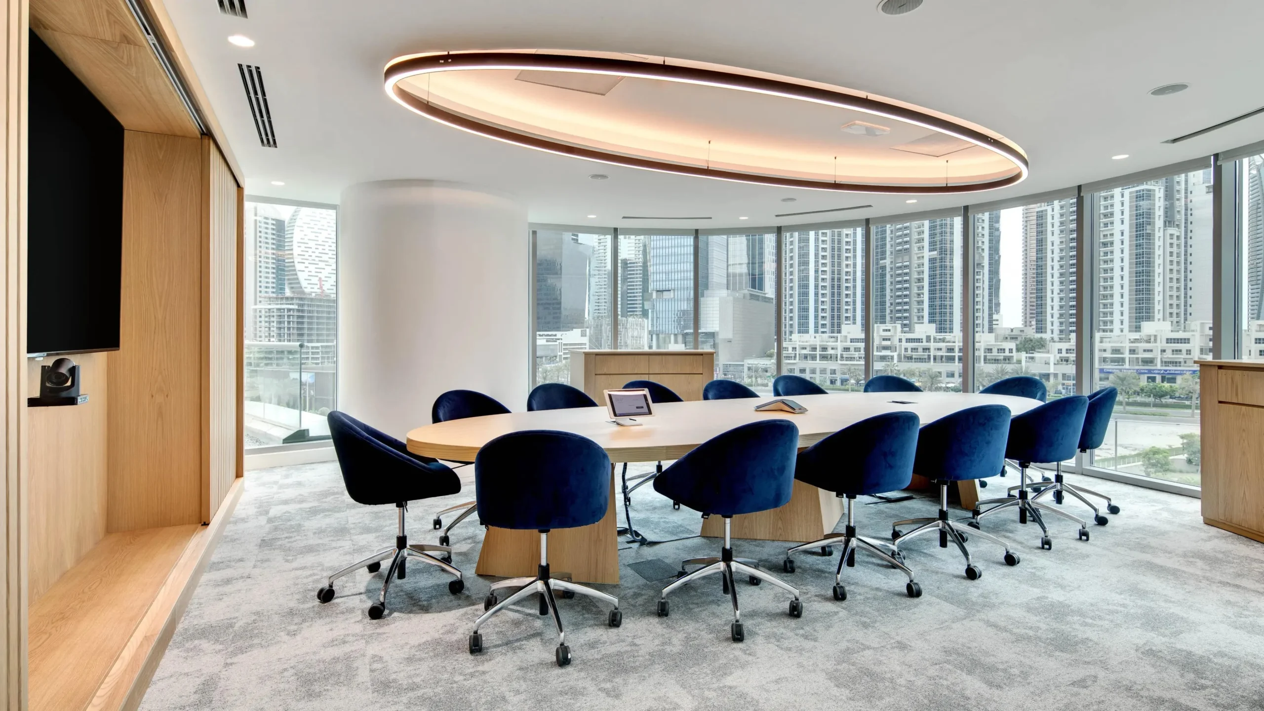 Boardroom Conference Table Fit-Out Dubai