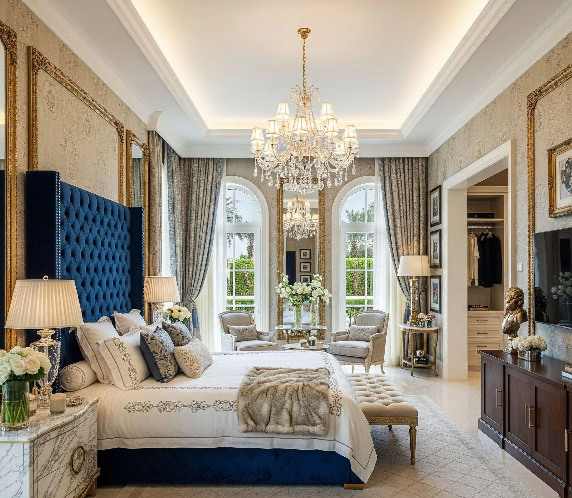 Custom bed for Dubai villa 3