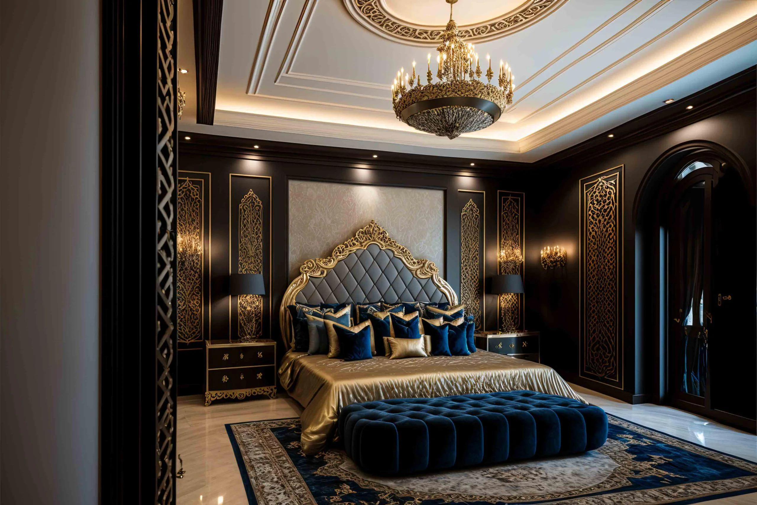 Custom bed for Dubai villa 5