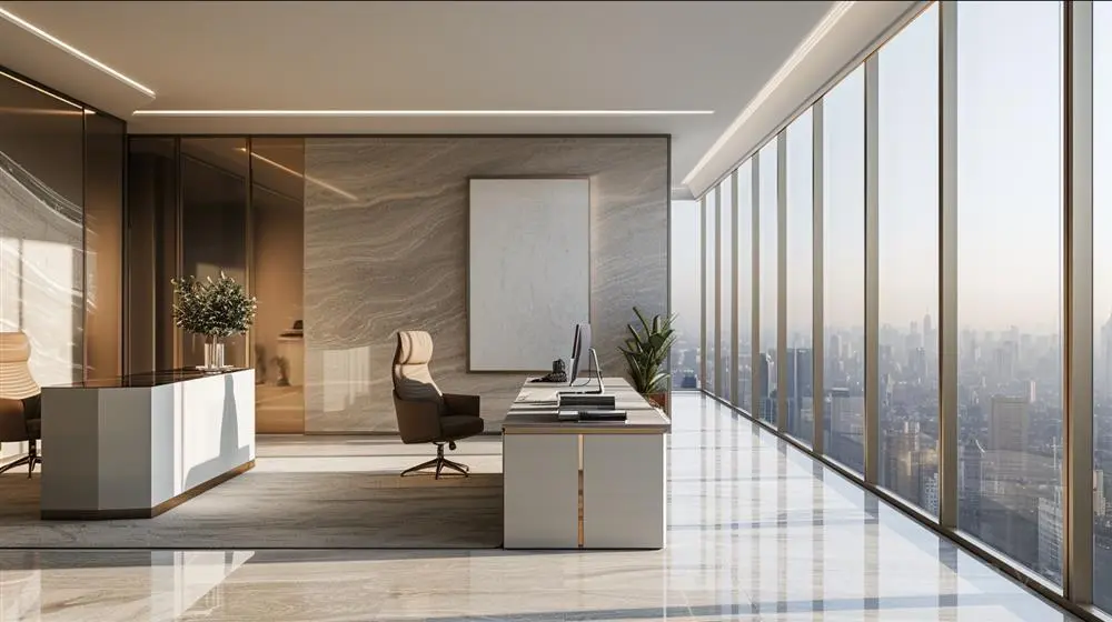 Executive office flooring detail 3