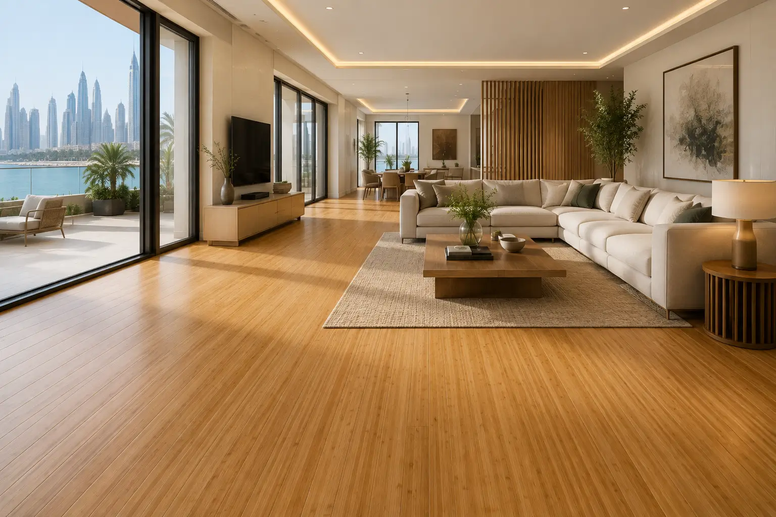 Bamboo Flooring Dubai Hero Background Banner