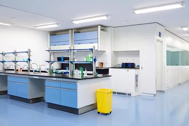 Laboratory floor finish Dubai