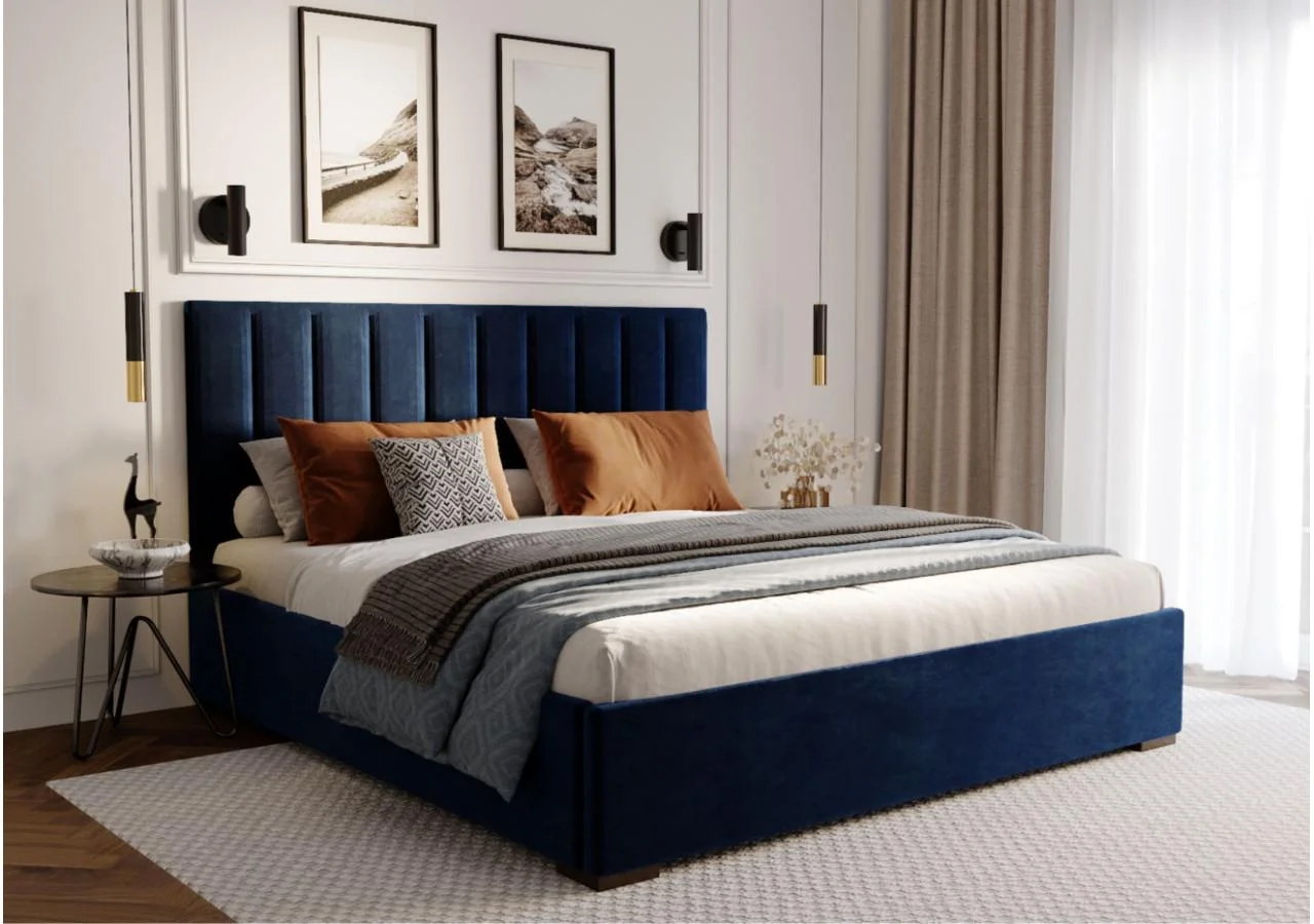 Luxury upholstered bed design 2