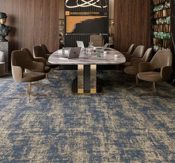 Meeting room wall to wall carpets Dubai office