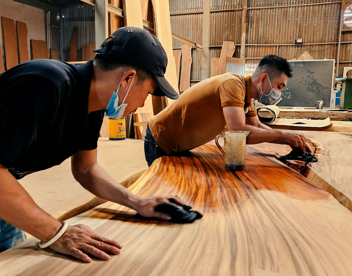 Golden Teak Wood Flooring