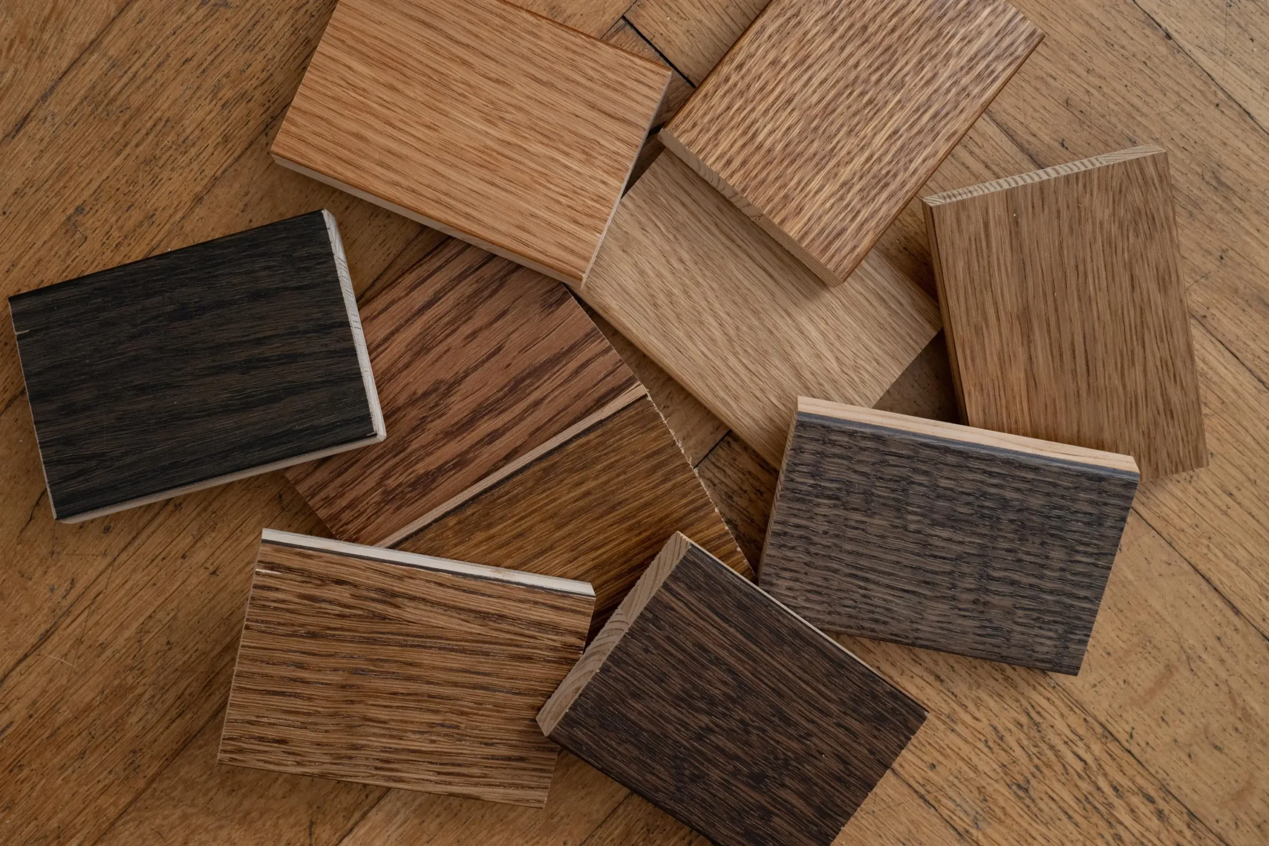 Dark walnut premium hardwood flooring finish
