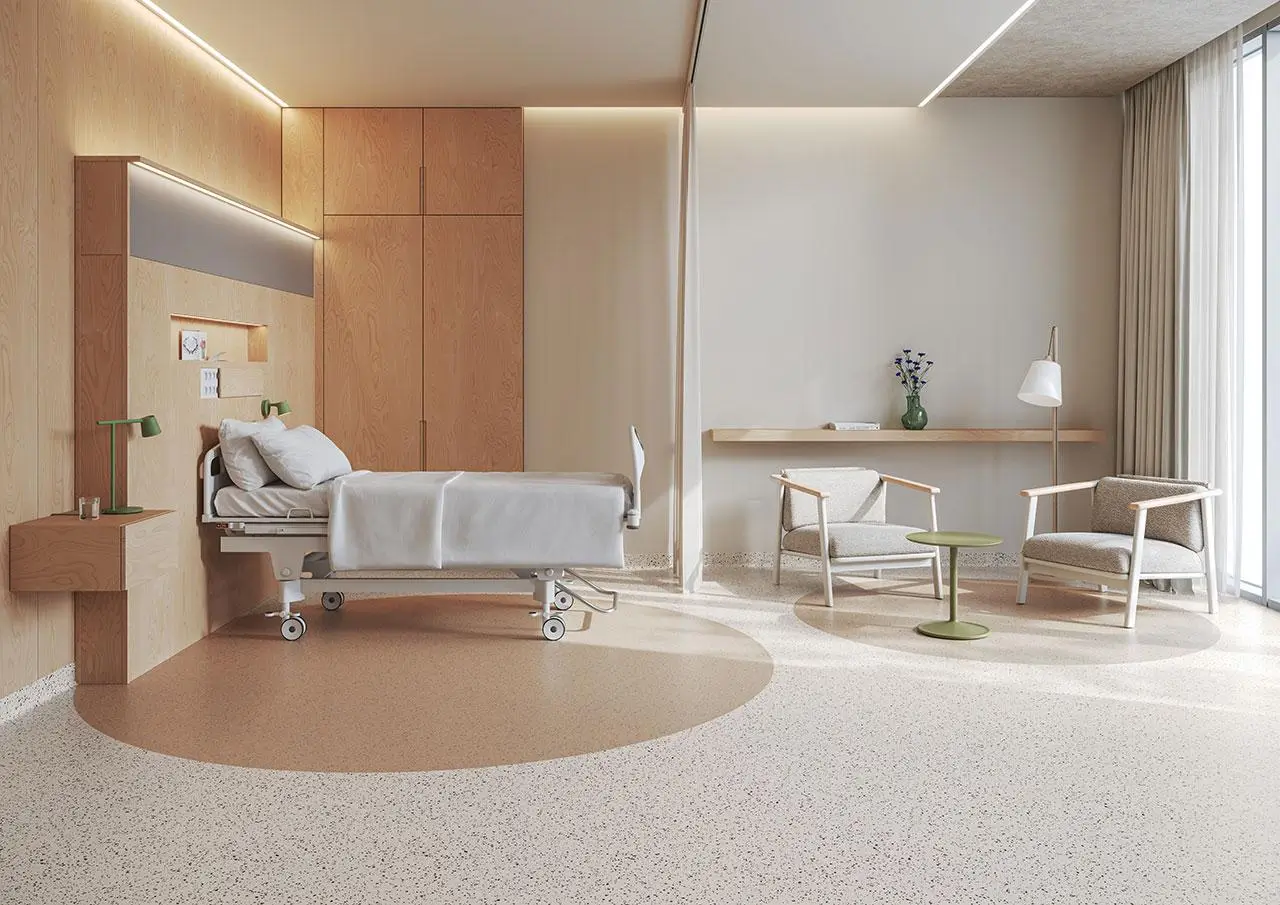 ICU critical care hospital flooring