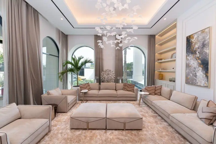 Custom Upholstered Villa Seating