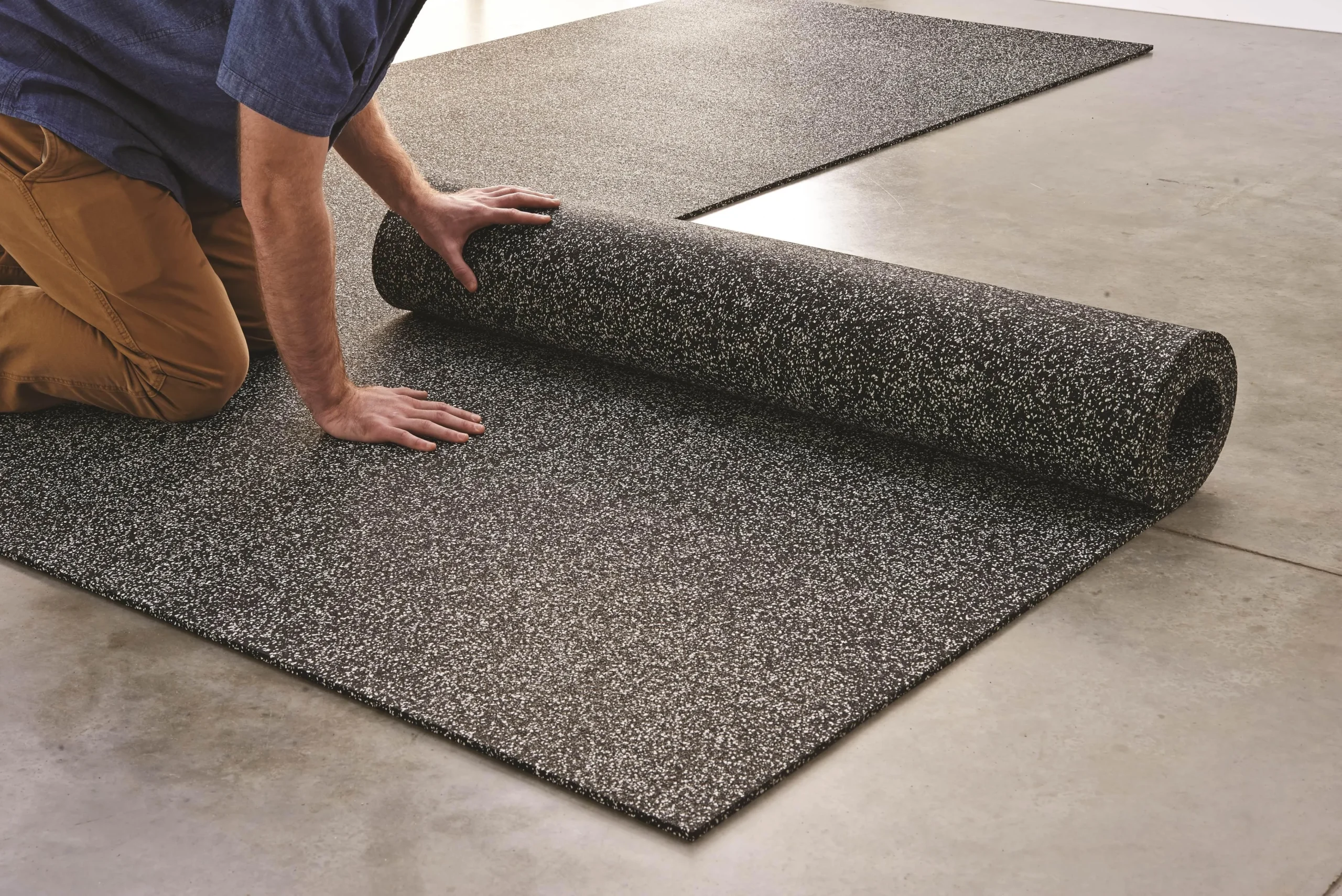 Straight Edge Glue-Down Tiles