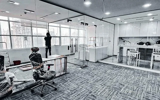 Professional office carpet interior solution Dubai UAE