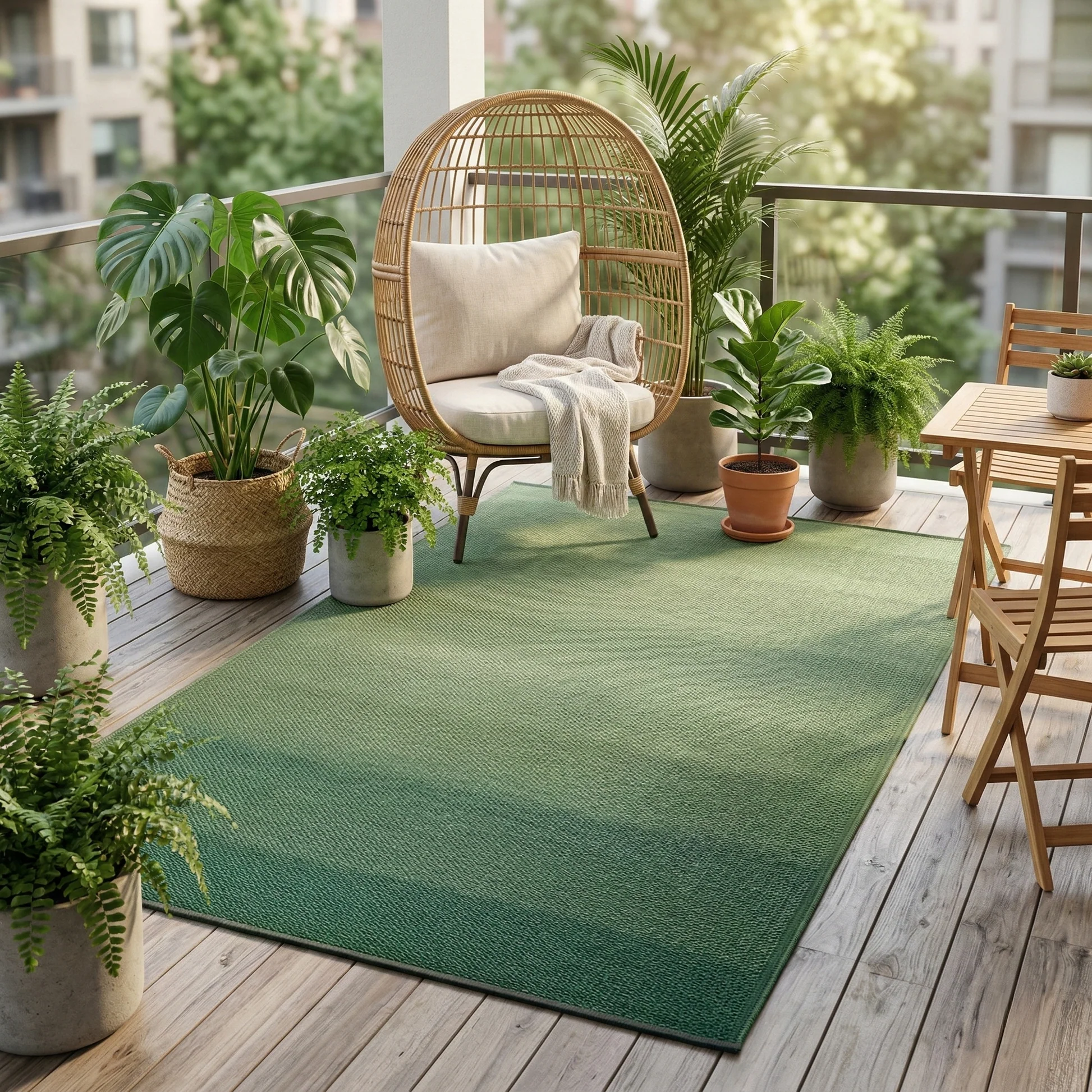 Outdoor carpet for Dubai patio